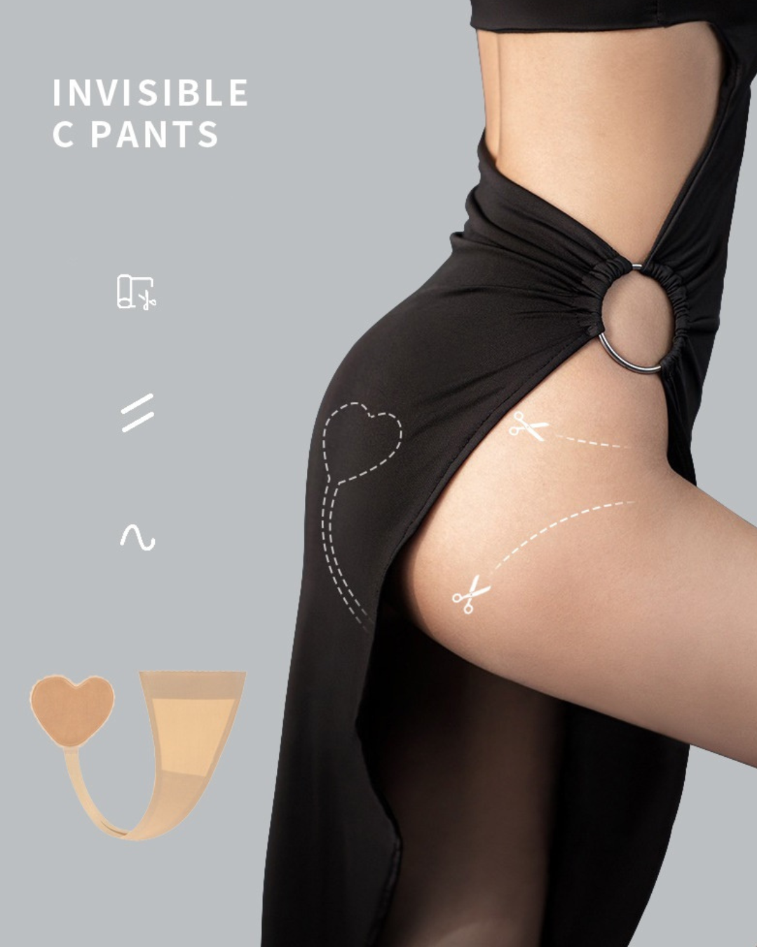 Seamless Invisible C-String Panty