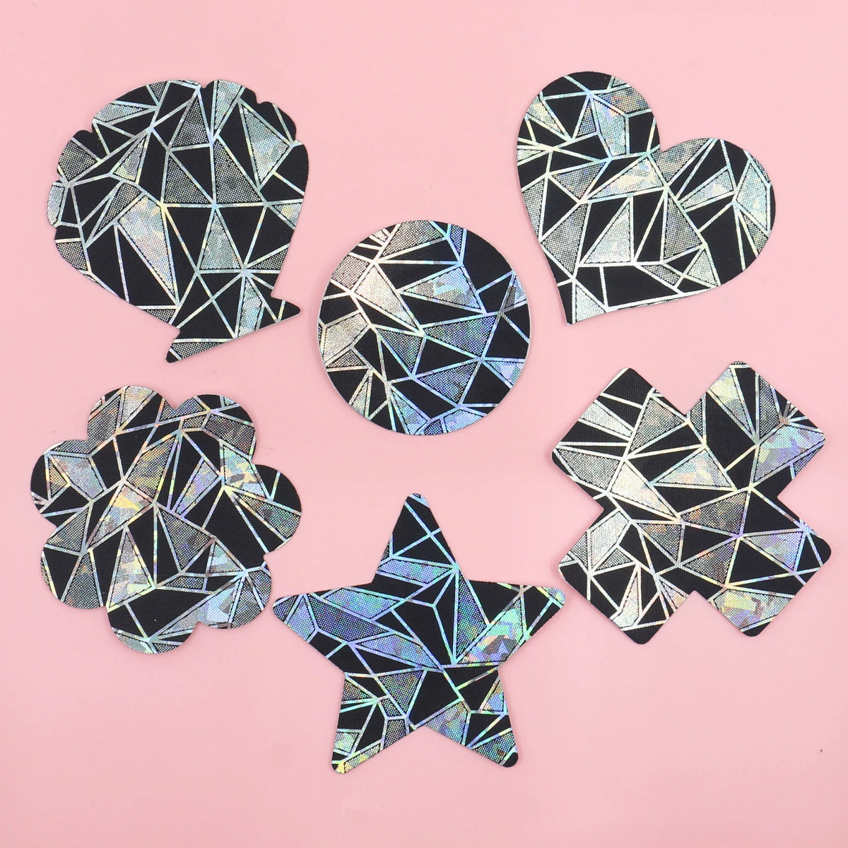 Holographic Pasties – Self-Adhesive Nipple Covers