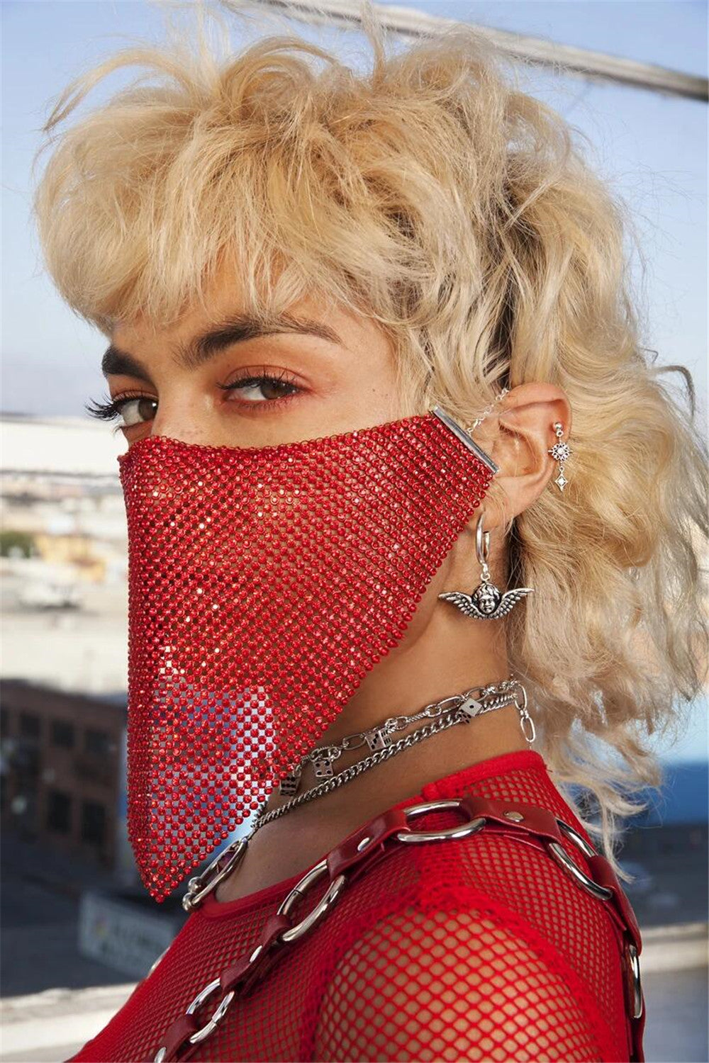 Sparkle Crystal Mask
