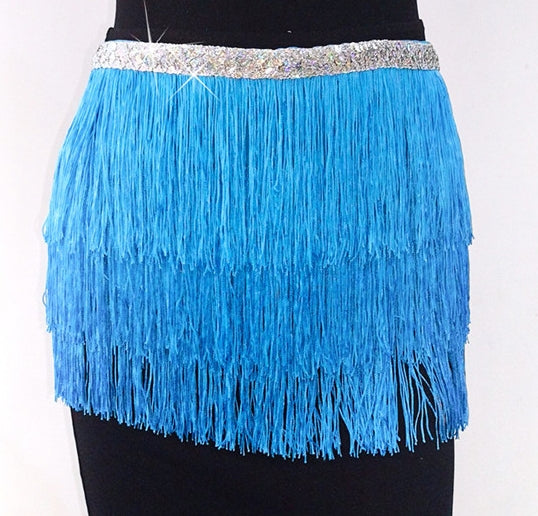 Fringe Wrap Skirt