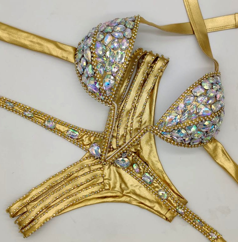 Luxury Crystal Bikini Set