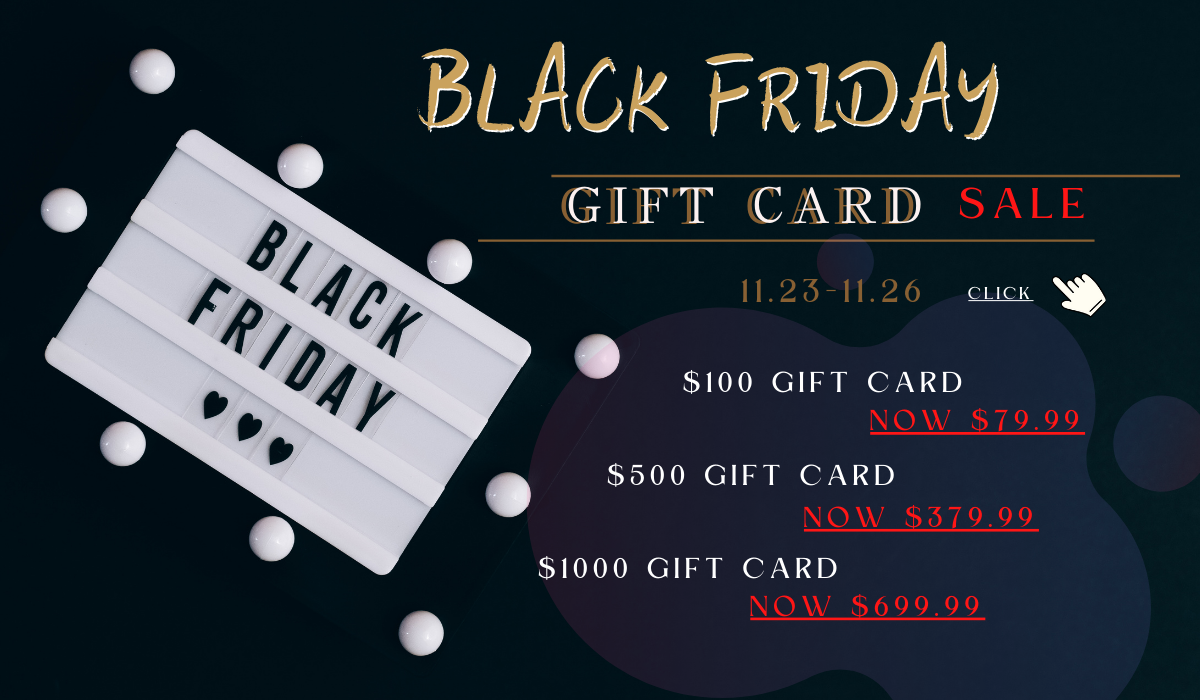 Black Friday Gift Card Sale ShinyGal