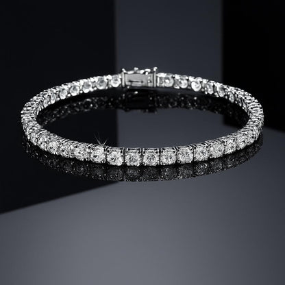Classic Tennis Bracelet - Sparkling CZ Diamond Style