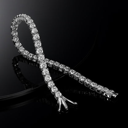 Classic Tennis Bracelet - Sparkling CZ Diamond Style