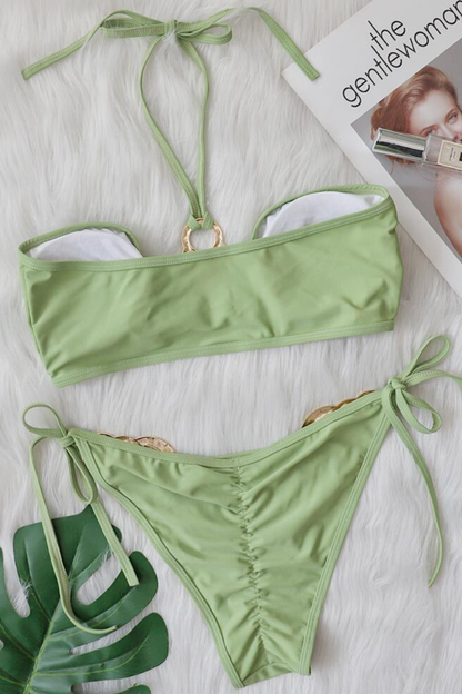 Mint Green Resort Bikini Set