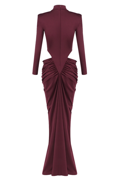 Waist Cutout Maxi Dress