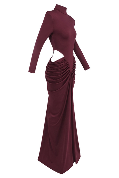 Waist Cutout Maxi Dress