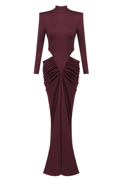 Waist Cutout Maxi Dress