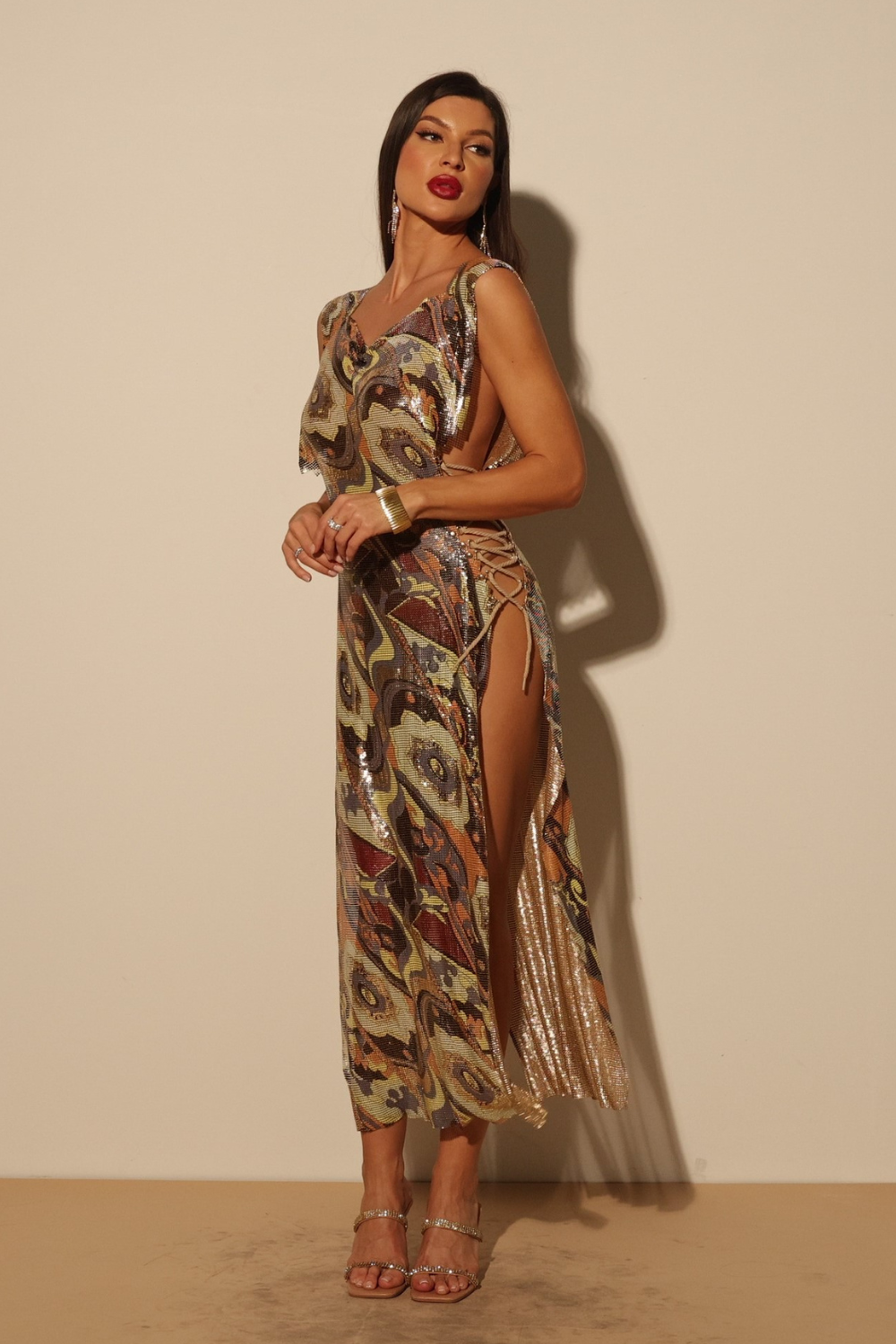 Bohemian Luxe Chainmail Dress