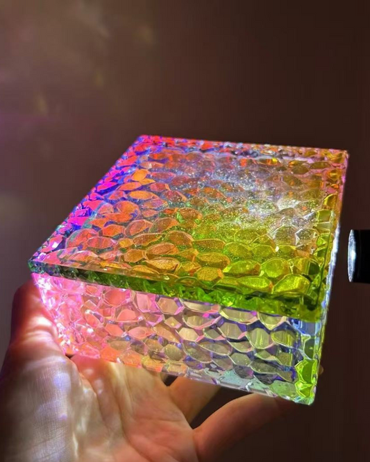 Rainbow Gradient Resin Tray