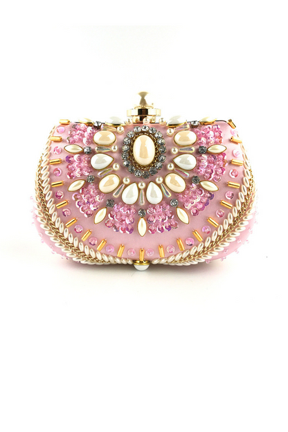 Handmade Beading Pearl Bag