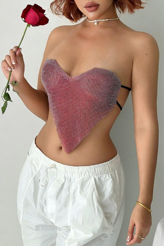 Love Bra Diamond Frenulum Top