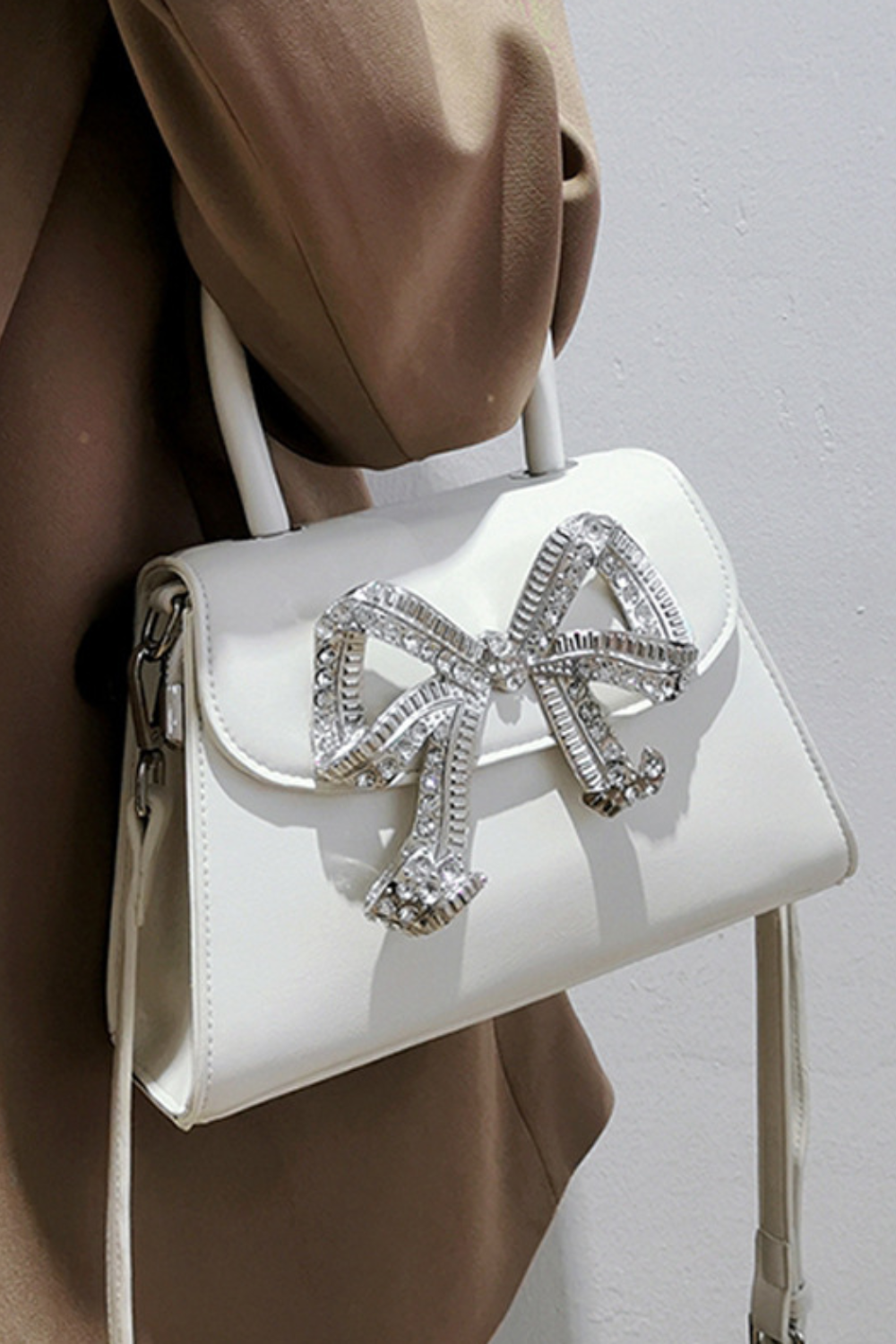 Diamond Bowknot Handbag