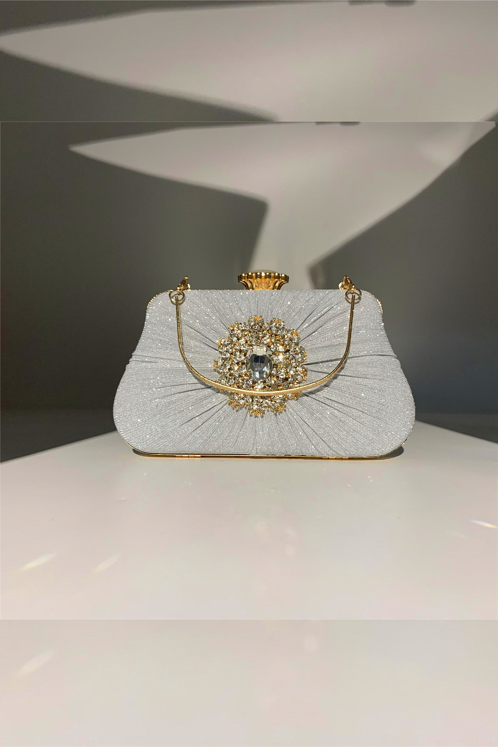 Wrinkle Water Drill Handbag