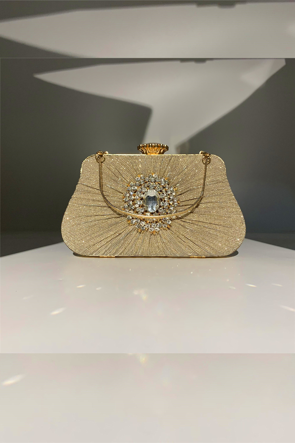 Wrinkle Water Drill Handbag