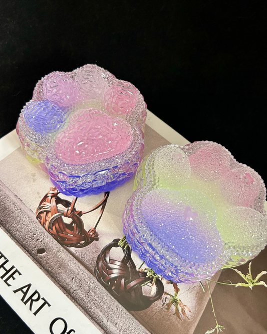 Purple Pink Trinket Box