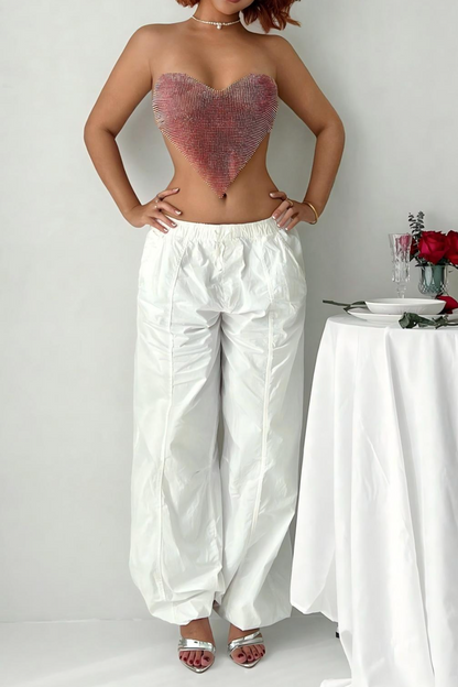 Love Bra Diamond Frenulum Top