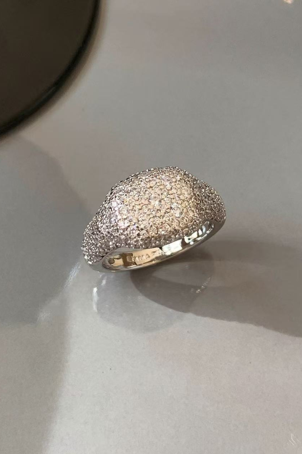 Sterling Silver Cubic Zirconia Ring