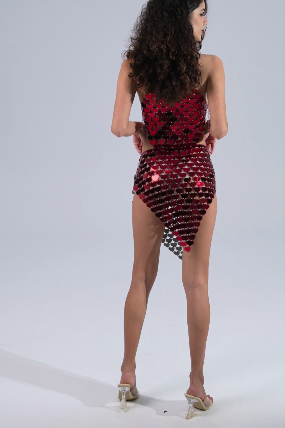 Heart Shaped Cami & Skirt Set