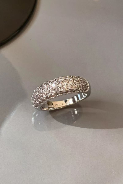Sterling Silver Cubic Zirconia Ring