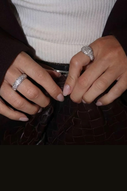 Sterling Silver Cubic Zirconia Ring