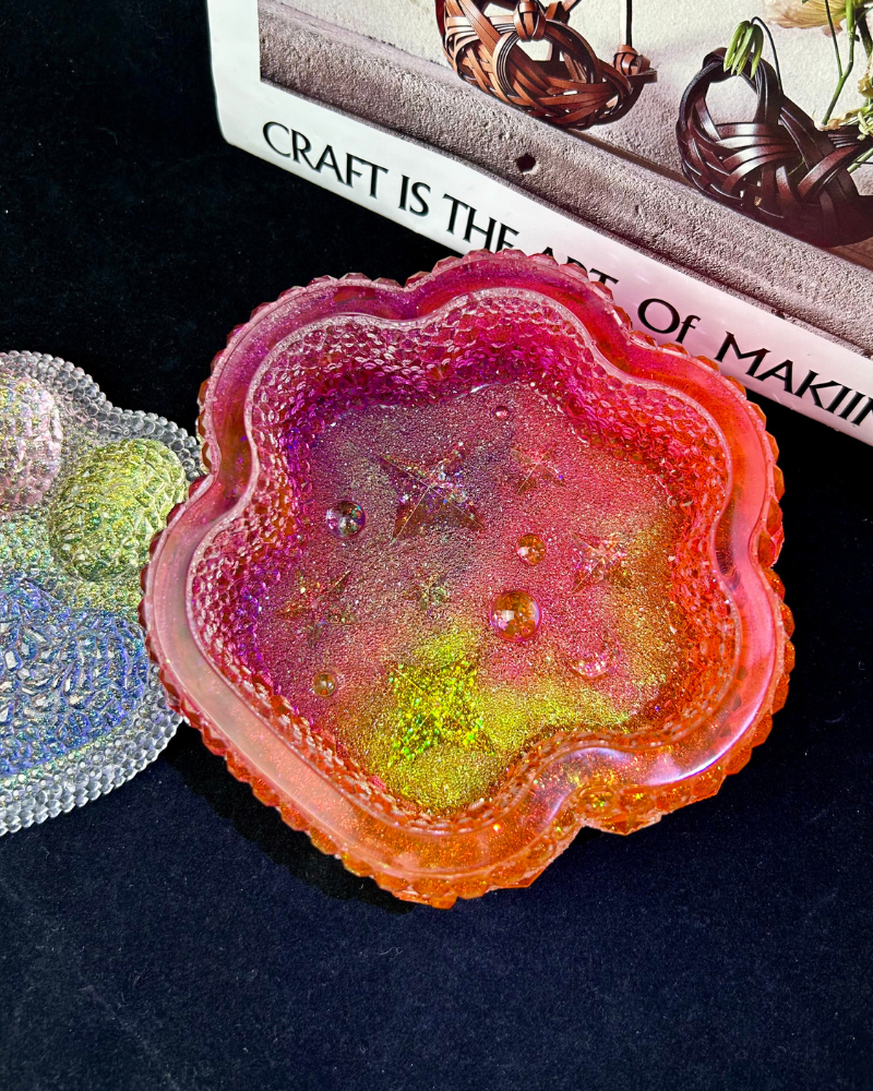 Paw Print Resin Storage Jar