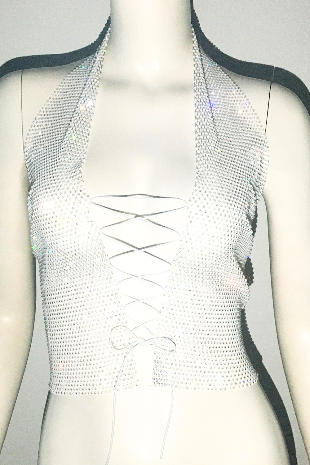 Glisten Halter Neck Top