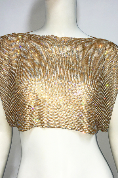 Metal Sequin Top