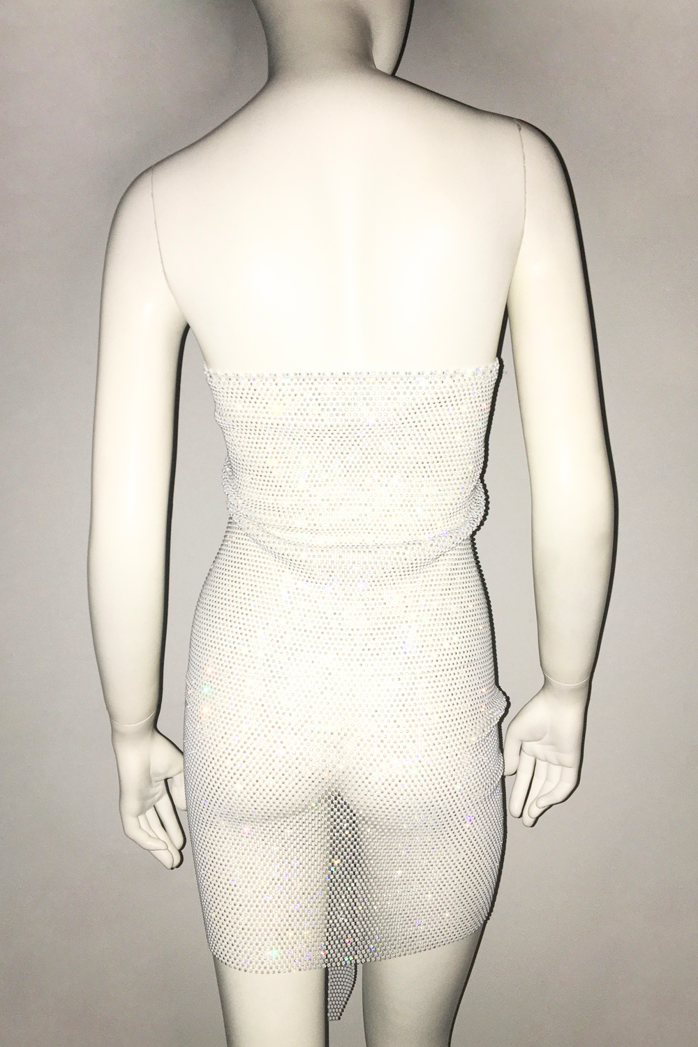 Glisten Mesh Chest Dress