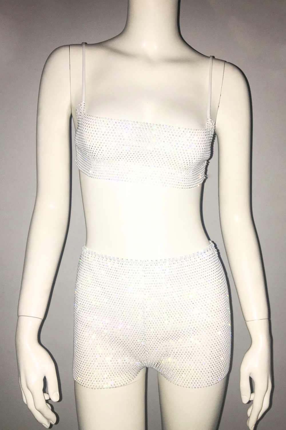 Glisten Mesh Shorts Set