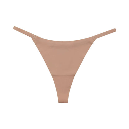 Seamless Ice Silk Thong