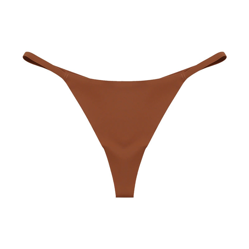 Seamless Ice Silk Thong