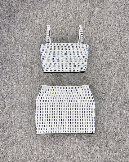 Curve Kiss 2-Piece Stretchy Skirt Set
