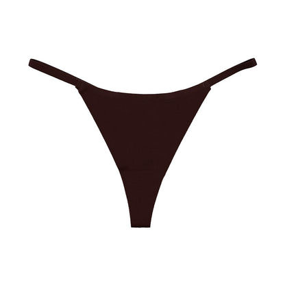 Seamless Ice Silk Thong
