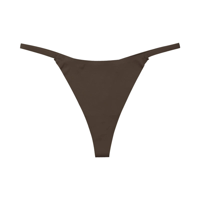 Seamless Ice Silk Thong