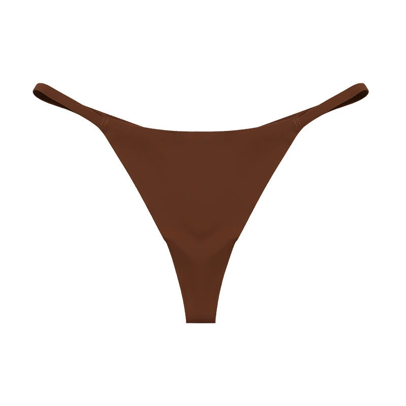 Seamless Ice Silk Thong