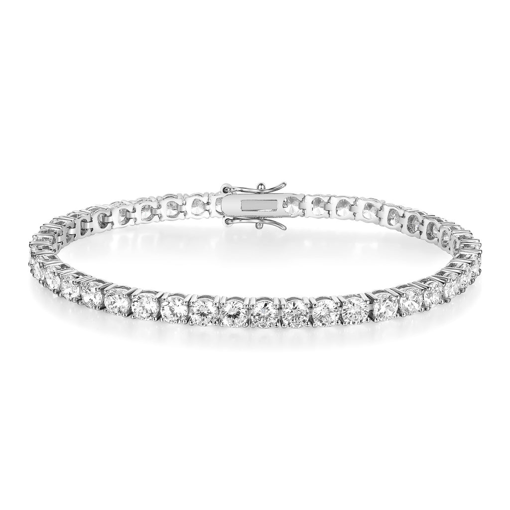 Classic Tennis Bracelet - Sparkling CZ Diamond Style