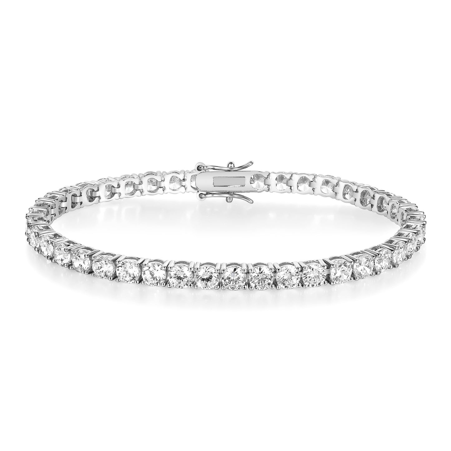 Classic Tennis Bracelet - Sparkling CZ Diamond Style