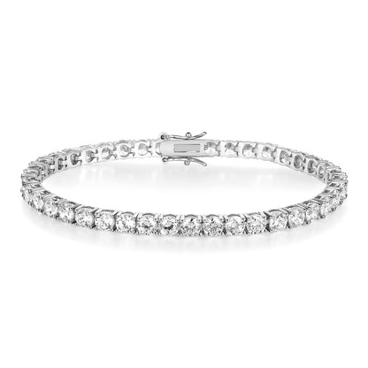 Classic Tennis Bracelet - Sparkling CZ Diamond Style