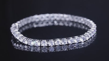 Classic Tennis Bracelet - Sparkling CZ Diamond Style