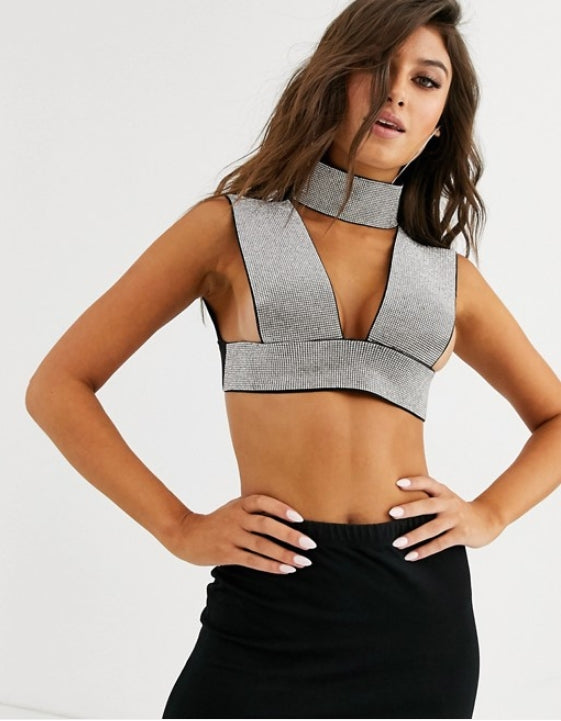 Diamante Bandage Top