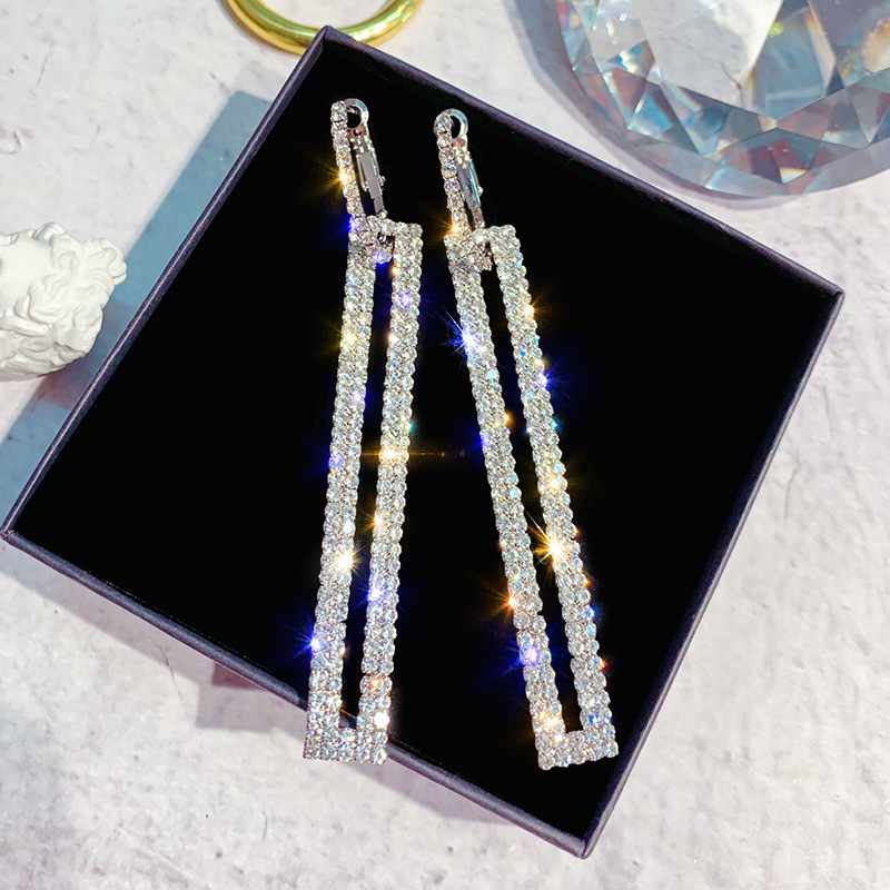 Luxury Geometric Drop Earrings