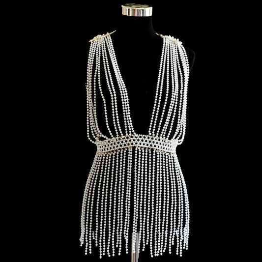 Pearl Bikini Cover Dress