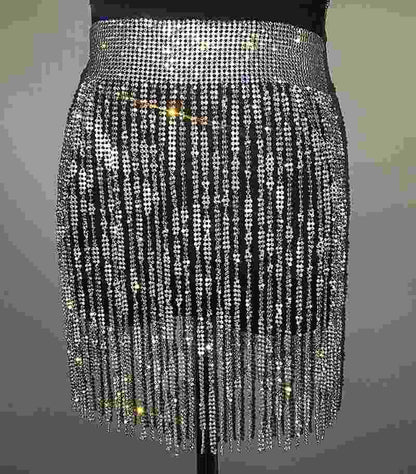 Tassel Mini Skirt