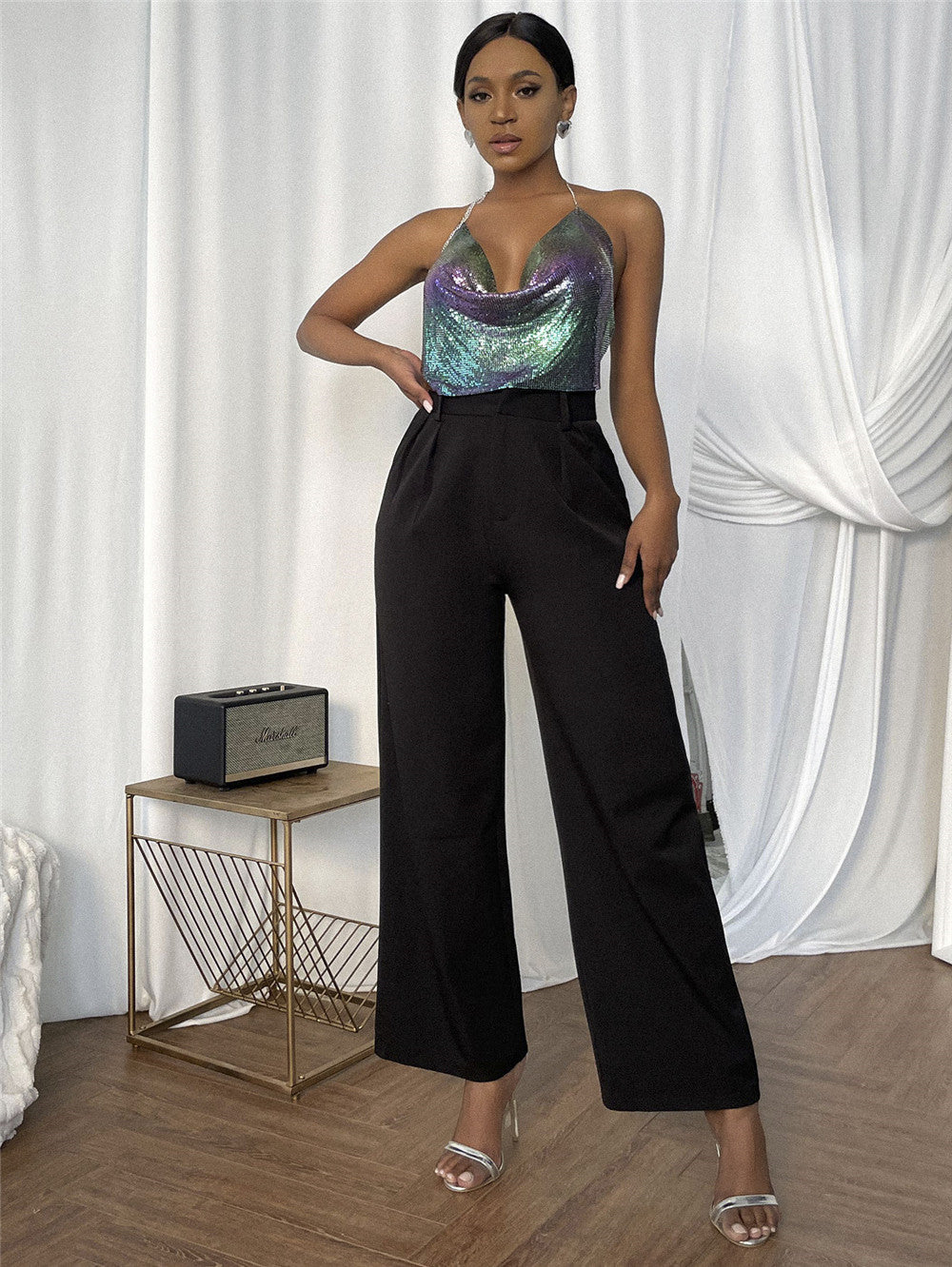 Chainmail Mini Top - Gradiant Purple