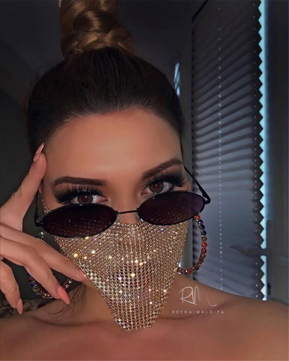 Sparkle Crystal Mask