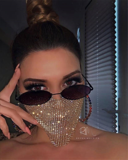 Sparkle Crystal Mask