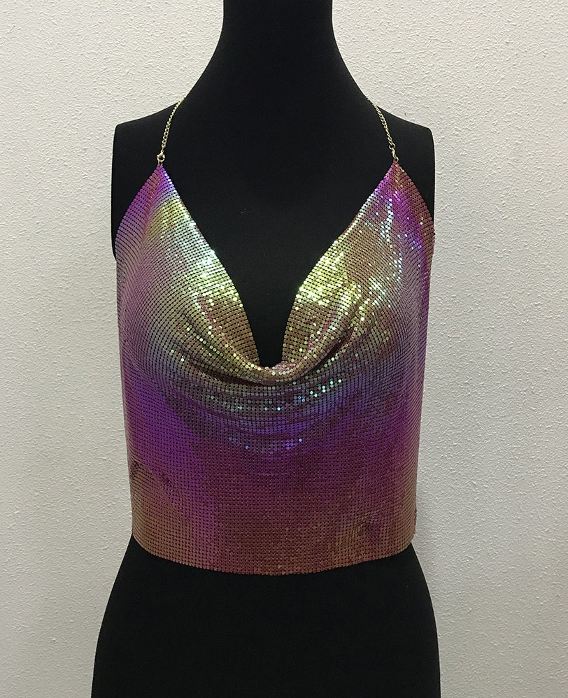 Piled Chainmail Cami