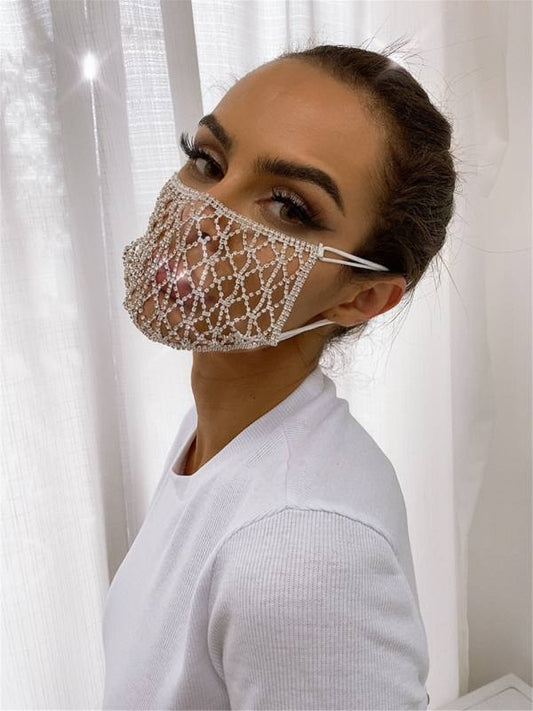 Handmade Crystal Face Mask