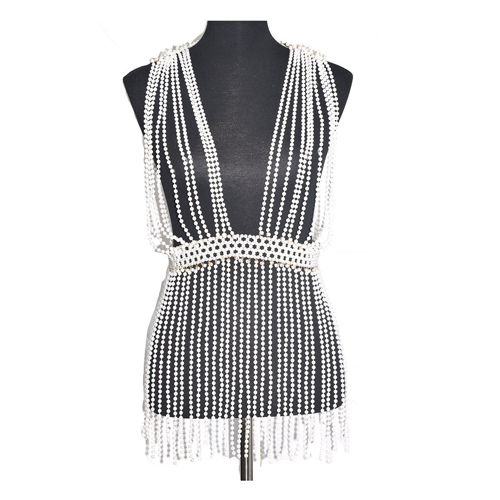 Pearl Bikini Cover Dress
